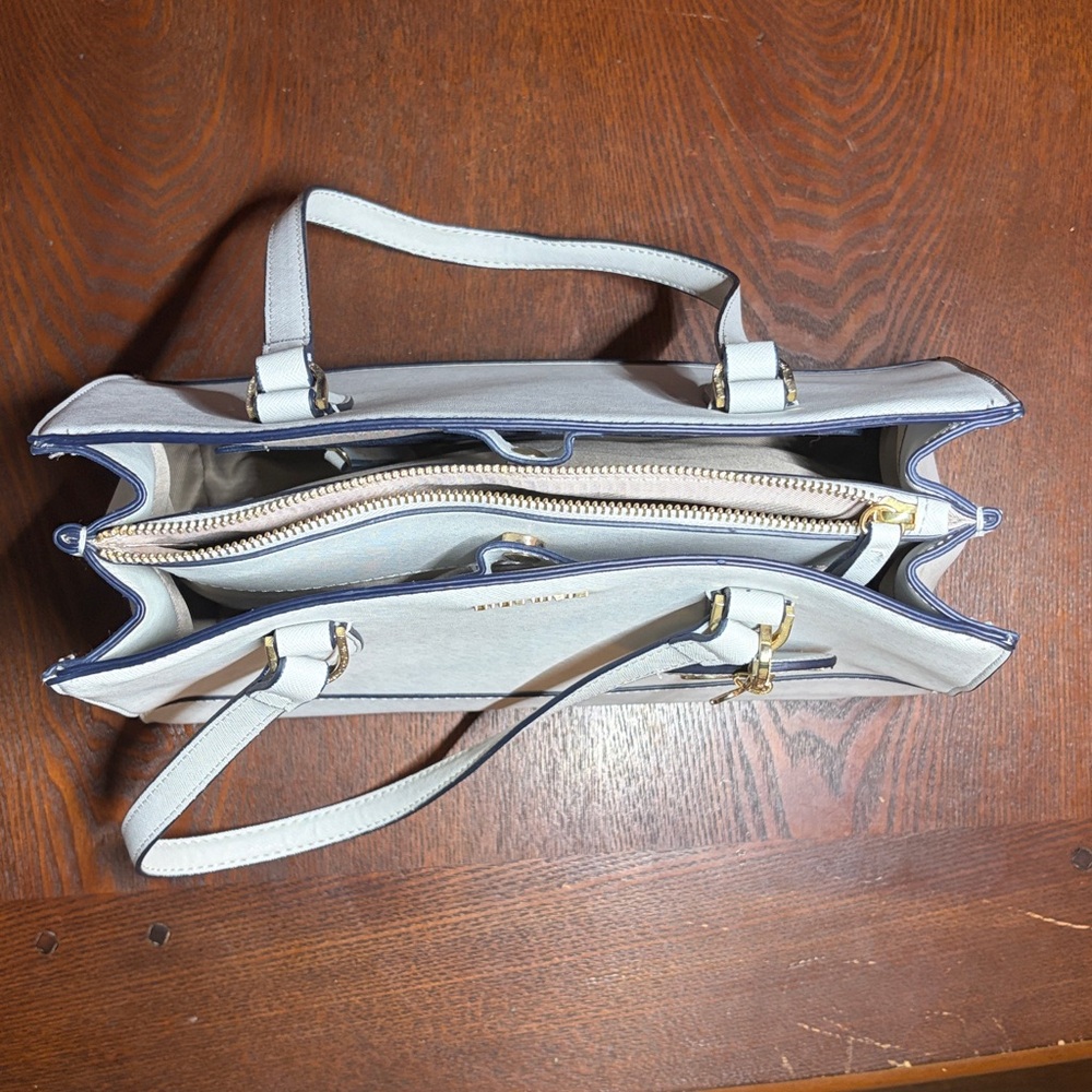 Nine West Elegant Cream Shoulder Bag/Purse - Picture 5 of 9